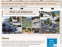 Tablet Screenshot of blacklabadventures.com